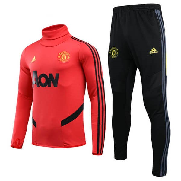 Tuta Calcio Manchester United 20/21 Rosso Giallo Nero